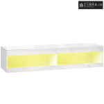 TV ormarić, RGB LED rasvjeta 16 boja, za TV 55-60 inča, 140x40x30 cm,