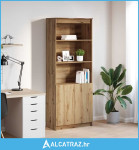 Visoka komoda artisan hrast 70x35x180 cm od konstruiranog drva - NOVO
