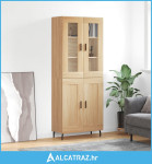 Visoka komoda hrasta sonome 69,5x34x180cm od konstruiranog drva - NOVO
