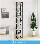 Visoki ormarić bijeli 40 x 30 x 210 cm od masivne borovine - NOVO