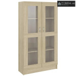 Vitrina boja hrasta sonome 82,5x30,5x150 cm konstruirano drvo - Sonoma