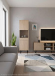 Vitrina KALMAR -L- 2V, nova-OT