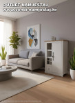 Vitrina komoda WEST-M White – NOVA