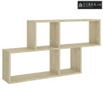 Zidna polica boja hrasta sonome 100x18x53 cm konstruirano drvo - Sonom