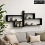 Zidna polica Crni hrast 168.5 x 17 x 68 cm Konstruirano drvo - Crni hr