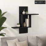 Zidna polica Crni hrast 59 x 17 x 63 cm Konstruirano drvo - Crni hrast