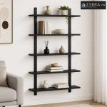 Zidna polica Crni hrast 60.5 x 13.5 x 102.5 cm - Crni hrast 60.5 x 13.