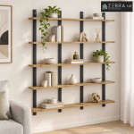 Zidna polica Hrast artisan 102 x 13.5 x 102 cm - Hrast artisan 102 x 1