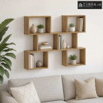 Zidna polica Hrast artisan 103 x 17 x 80 cm Konstruirano drvo - Hrast