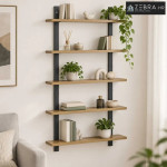 Zidna polica Hrast artisan 60.5 x 13.5 x 102.5 cm - Hrast artisan 60.5