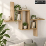 Zidna polica Hrast artisan 87 x 17 x 75 cm Konstruirano drvo - Hrast a