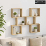 Zidna polica Hrast sonoma 103 x 17 x 80 cm Konstruirano drvo - Hrast s