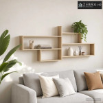 Zidna polica Hrast sonoma 168.5 x 17 x 68 cm - Hrast sonoma 4 pregrade