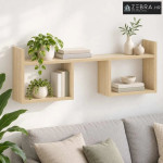 Zidna polica Hrast sonoma 90 x 17 x 32 cm Prerađeno drvo - Hrast sonom