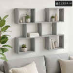 Zidna polica Siva Sonoma 103 x 17 x 80 cm Konstruirano drvo - Siva Son