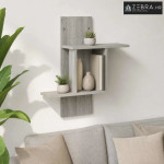Zidna polica Siva Sonoma 59 x 17 x 63 cm Konstruirano drvo - Siva Sono
