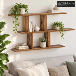Zidna polica Staro drvo 100 x 17 x 45.5 cm prerađeno drvo - Staro drvo