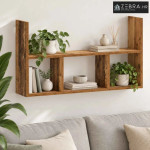 Zidna polica Staro drvo 78,5 x 17 x 45 cm Konstruirano drvo - Staro dr