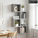 Zidna polica Siva Sonoma 39 x 15 x 76 cm - Siva Sonoma