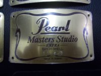 Pearl CBX Masters Studio Extra (značke)