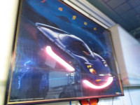 Jaguar , slika s neon rasvjetom , novo , samo 1090 k