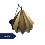 VISILICA LAMPA GOLD