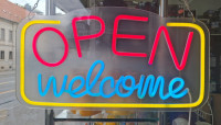 Reklama...."open welcome"