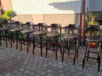 barske drvene retro thonet stolice 16 komada
