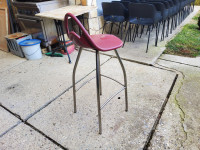 Metalno-plastićne Visoke barske stolice 8 kom