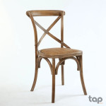 Santorini drvena stolica