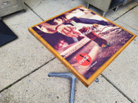 Stolovi sa masiv-drvenom pločom 60x60 cm 10 kom