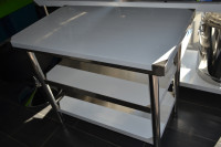 AKCIJA! Inox radni stol 3 razine,1000x600x850 mm,nosivost 250 kg,R-1