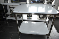 AKCIJA!!!! Inox radni stol+polica 1000x700x850 mm,R-1