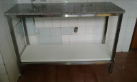 inox pizza stol