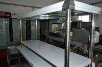 Inox radni stol 2000x600x800/900mm-otvoren+polica dolje R-1 račun