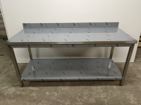 INOX radni stol dim. 1800x700x850/900mm - NOVO