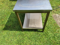 INOX STOL  SA LADICOM I POLICOM90X70CM