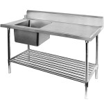 Jednodelna leva sudopera sa ocednikom 1200x700mm - Ital Form