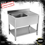 Sudoper 1 korito sa plohom NOVO (st)