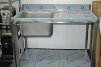 Sudoper 1200x700+polica dolje +zaštita zida, korito 500x500x320,R-1