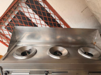 Wok plamenici 3 plamenika