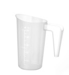 Bokal za mjerenje od polipropilena, složiv, 0,5 L
