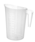 Bokal za mjerenje od polipropilena, složiv, 5 L