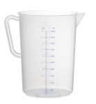 Bokal za mjerenje od polipropilena, 5 L