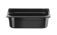 Crna SAN GN posuda 1/2, 6,1 L, visina 100 mm