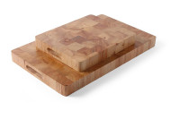 Drvena daska za rezanje s drškama GN 1/1, 530 × 325 × 45 mm