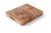 Drvena daska za rezanje s drškama GN 1/2, 265 × 325 × 45 mm