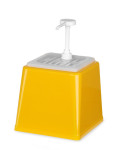 Dozator za umak s pumpicom, 2,5 L, žuti