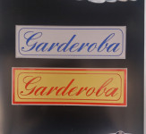 Garderoba natpis plocica Novo , samo 50 kn