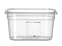 HACCP GN posuda 1/4 od polipropilena, 3,5 L, visina 150 mm